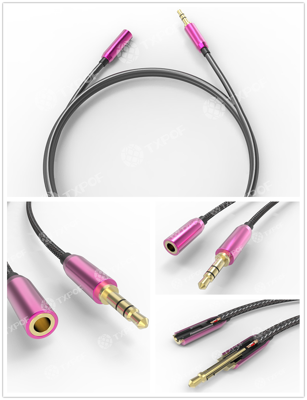 3.5 Stereo Cable TX-3.5S3.5F-04